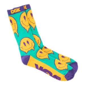 Meia Dgk Melt Crew Multicolor ASK1098