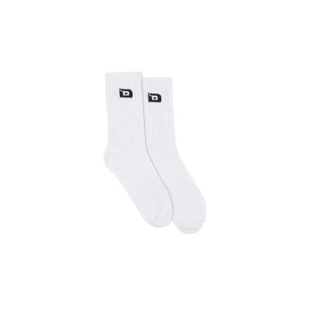 Meia Disturb D Ind Socks In White 