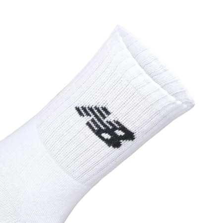 Meia New Balance Cano Alto Kit 3 Unidades Colorida