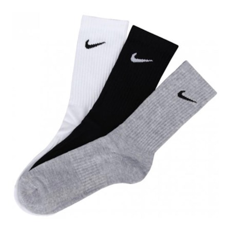 Meia Nike Cush Crew Multicolor 3 pares SX7664964