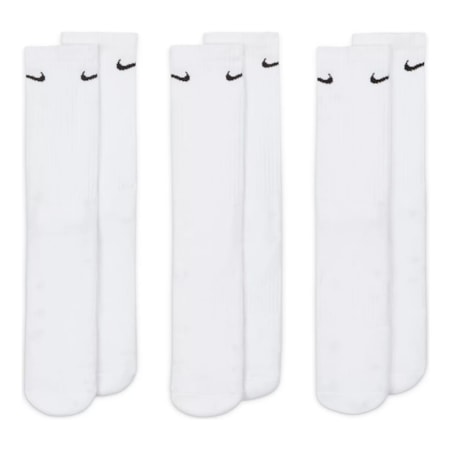 Meia Nike Everyday Plus Branco 3 pares SX6891100