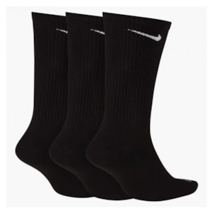 Meia Nike Everyday Plus Preto 3 pares SX6891010