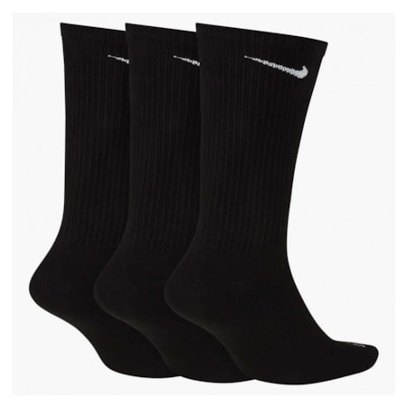 Meia Nike Everyday Plus Preto 3 pares SX6891010