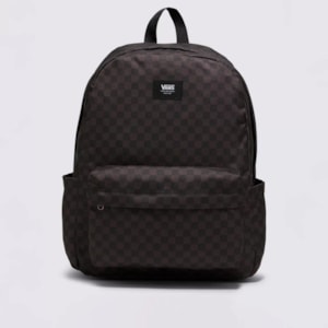 Mochila Vans Old Skool Check Backpack Black Charcoal VN000H4XBA5