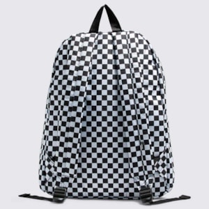 Mochila Vans Old Skool H20 Check Backpack Black White VN0A5KI1Y28