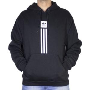 Moletom Adidas Solid Pillar Hd Preto