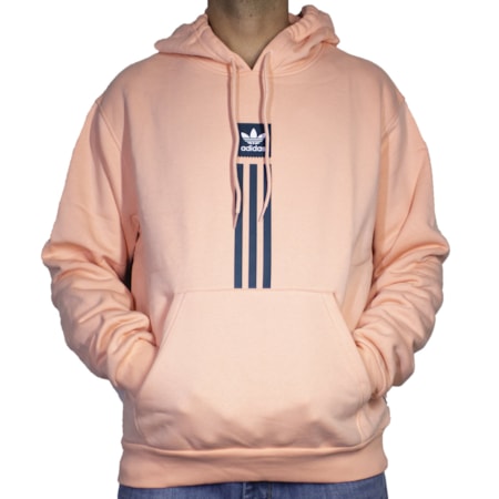 Moletom Adidas Solid Pillar Hd Rosa