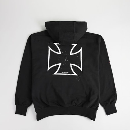 Moletom Apill Logo Hoodie Preto 