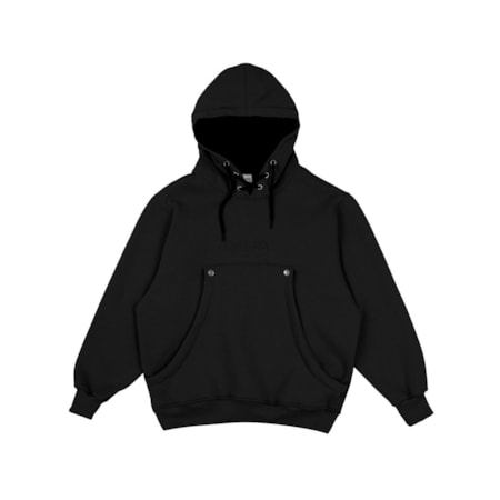 Moletom Barra Crew 2025 Alto Relevo Preto 