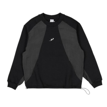 Moletom Barra Crew 2025 Tech B Preto 