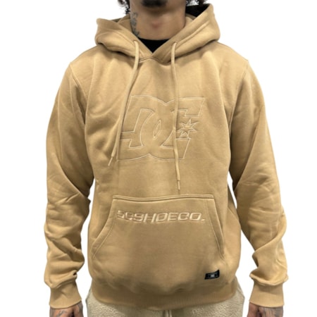Moletom Dc Shoes Fechado Pallet Marrom