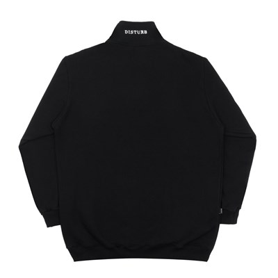 Moletom Disturb Classic Quarter Zip Sweatshirt Black