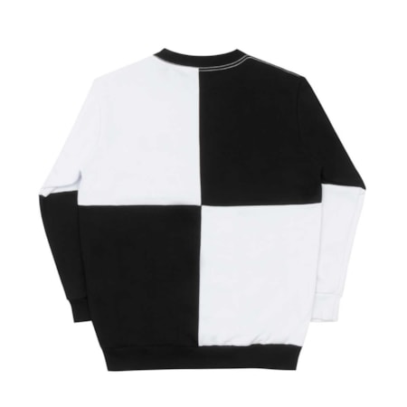 Moletom Disturb Maiden Crewneck Black White