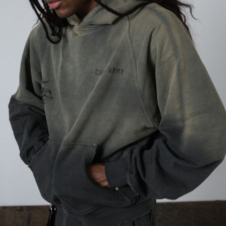 Moletom Egho Studios Uni Hoodie Cinza