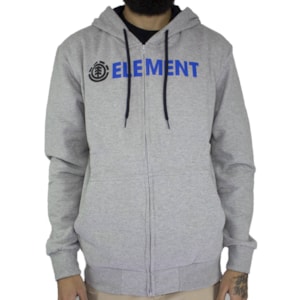 Moletom Element Blazin Zip Cinza 