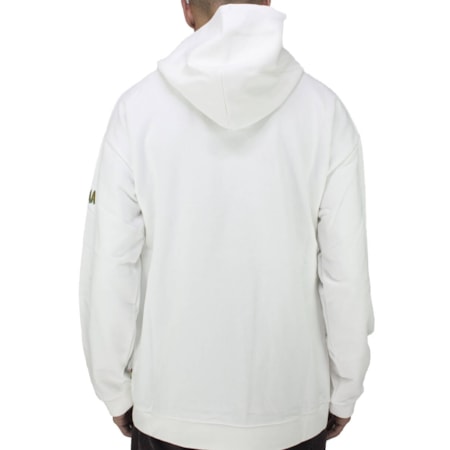 Moletom Element Brainstorm Hood Optic White