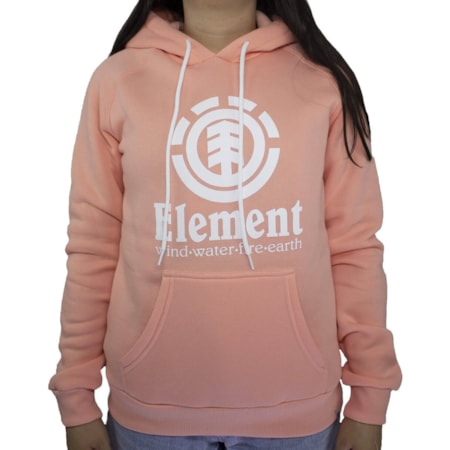 Moletom Element Feminino Vertical Oli Rosa 