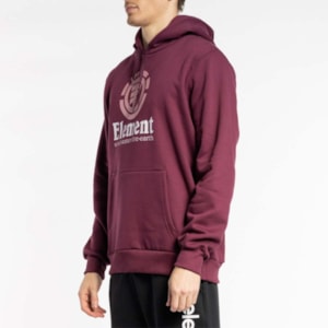 Moletom Element Vertical Color Vinho