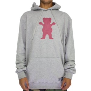 Moletom Grizzly Og Bear Pullover Grey GMB1908P04