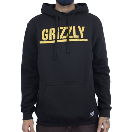 Moletom Grizzly Stamped Hoodie I20grg14 Black