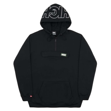 Moletom High Company Anorak Black