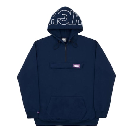 Moletom High Company Anorak Blue