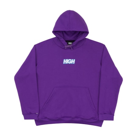 Moletom High Company Hoodie Logo Purple Blue 