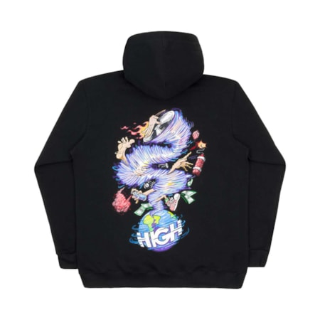 Moletom High Company Hoodie Tornado Black