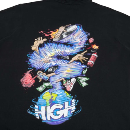 Moletom High Company Hoodie Tornado Black