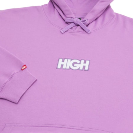 Moletom High Company Logo Light Lilac