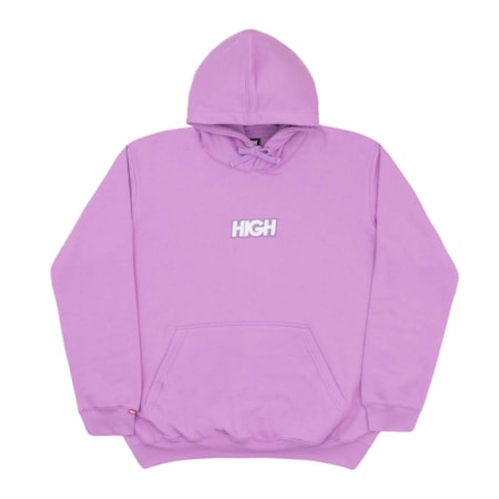 Moletom High Company Logo Light Lilac