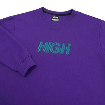 Camiseta High Roxa Minimalista Unissex