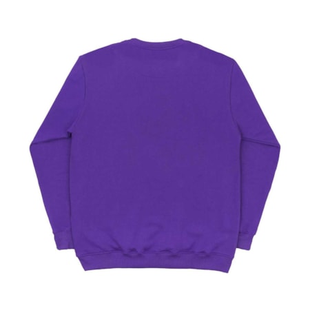 Moletom High Crewneck Olograph Logo Purple