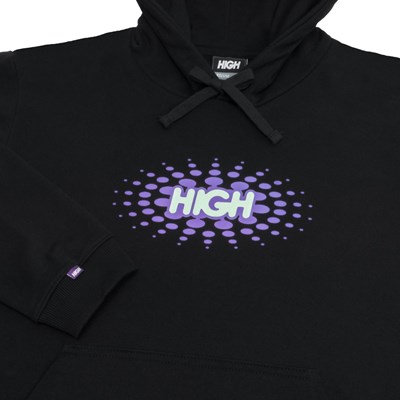 Moletom High Hoodie Club Logo Black