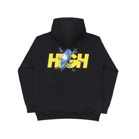 Moletom High Hoodie Razor Black