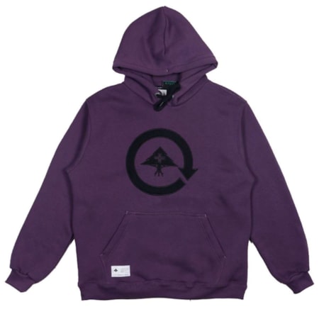 Moletom Lrg Canguru Cicle Tree Roxo