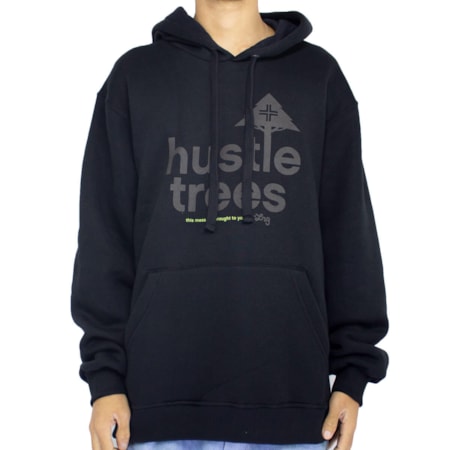 Moletom Lrg Canguru Hustle Black