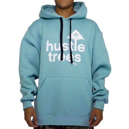 Moletom Lrg Canguru Hustle Blue