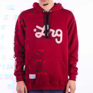 Moletom Lrg Canguru Slant Bordo