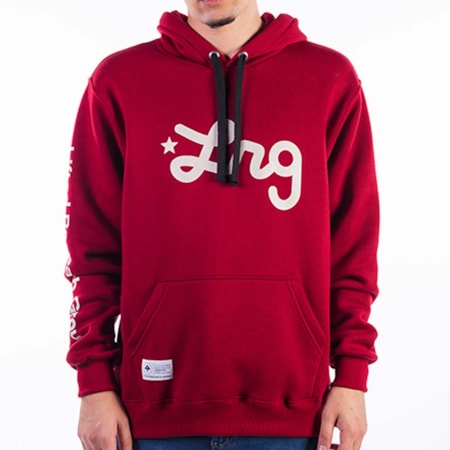 Moletom Lrg Canguru Slant Bordo