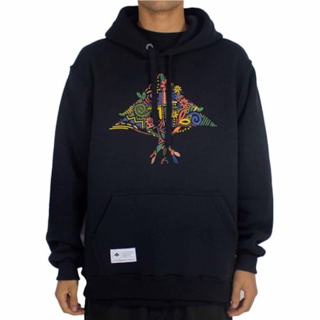 Moletom Lrg Native Tree Preto