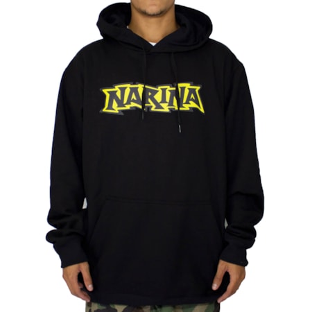 Moletom Narina Logo Classico Preto