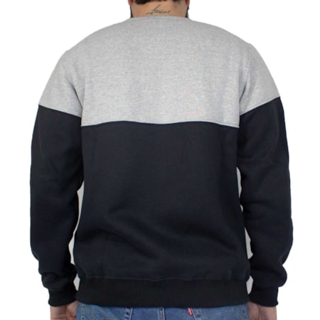 Moletom Santa Cruz Careca Solid Strip Contrast Color