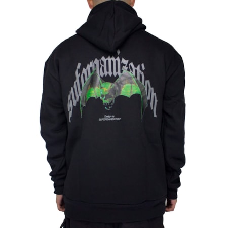 Moletom Sufgang Skull Of Darkness Black