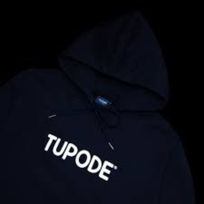 Moletom Tupode Logo Refletivo Azul