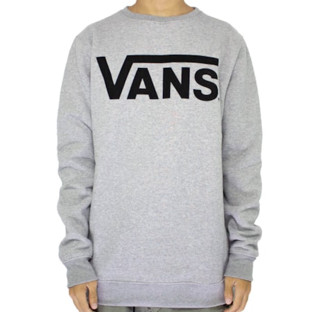 Moletom Vans Classic Crew 2 Cement Heather Grey