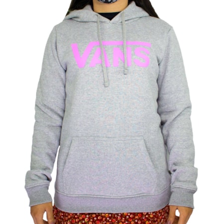 Moletom Vans Feminino Classic V 2 Cement Heather