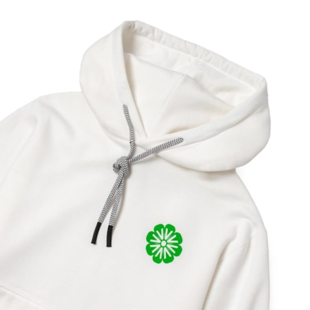 Moletom Vihe Capuz Flourish Off White