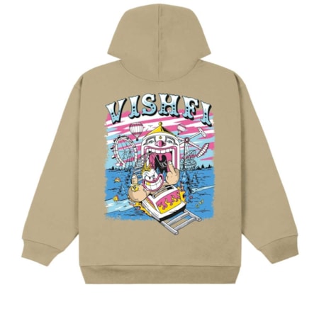 Moletom Vishfi Circus Cream