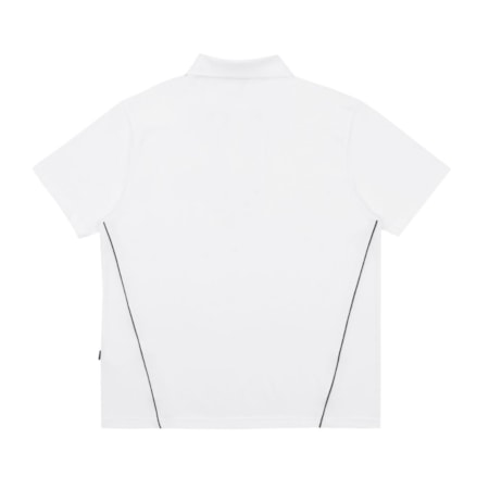 Polo Disturb Athletics Zip Off White 